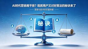 (18600期)AI时代营销难平衡?既抓用户又讨好算法的秘诀来了【原创双语字幕】-泰戈创艺资源库