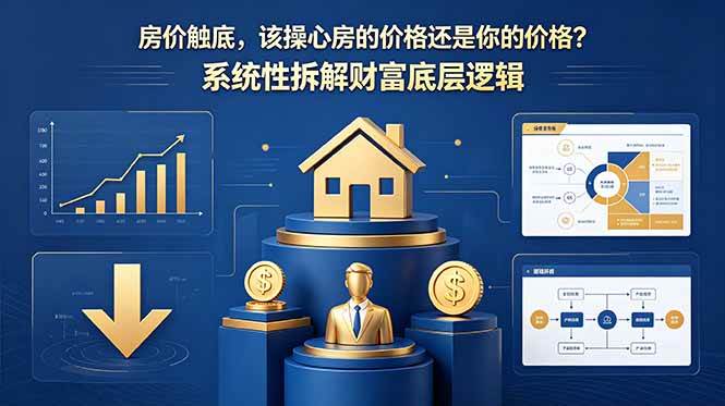 (18602期)付费文章:房价触底,该操心房的价格还是你的价格?系统性拆解财富底层逻辑-泰戈创艺资源库