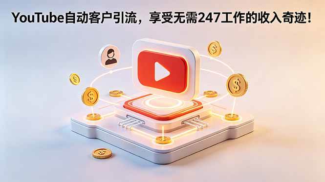 (18658期)YouTube 自动客户引流,享受无需 247 工作的收入奇迹!【原创双语字幕】-泰戈创艺资源库