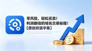 (18721期)零风险,轻松买卖!利润翻倍的域名交易秘籍!【原创双语字幕】-泰戈创艺资源库