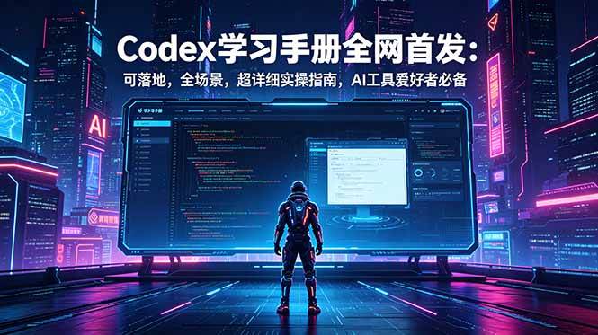（18871期）Codex学习手册全网首发：可落地，全场景，超详细实操指南，AI工具爱好者必备-泰戈创艺资源库