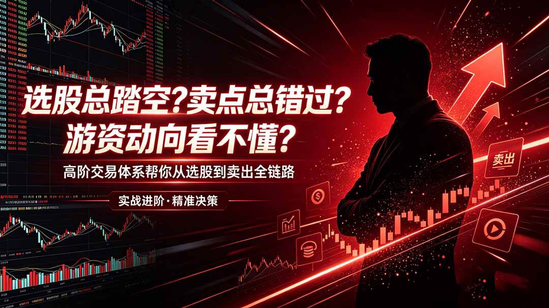 (18937期)选股总踏空?卖点总错过?游资动向看不懂?高阶交易体系帮你从选股到卖出全链路(更新6月)-泰戈创艺资源库