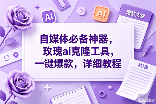 (18951期)玫瑰ai克隆,一键爆款ai神器,自媒体的必备工具,50多个功能,详细教程-泰戈创艺资源库