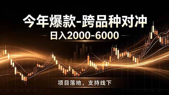 (19179期)全新跨品种对冲模式上线!日稳定盈利 2000-6000,合规长久可批量放大-泰戈创艺资源库