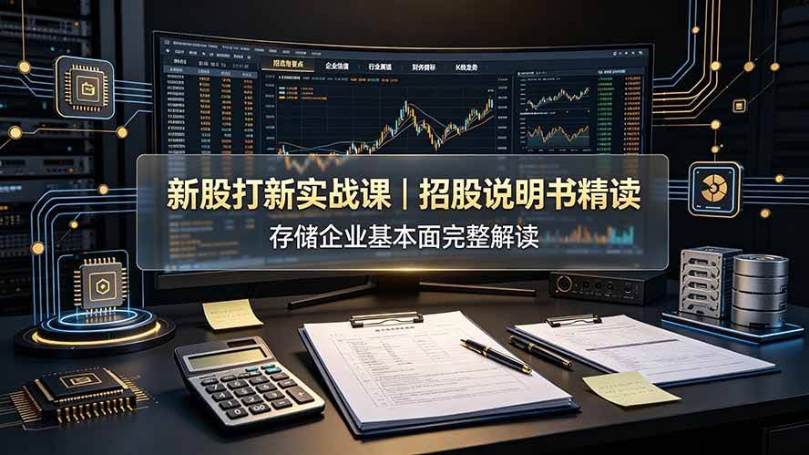 （19255期）付费文章：新股打新实战课｜招股说明书精读，存储企业基本面完整解读-泰戈创艺资源库