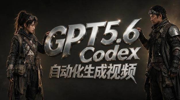 （19393期）GPT5.6+Codex自动化视频生成：提示词设计×角色设定×封面海报×工作流思路，高效产出AI视频-泰戈创艺资源库