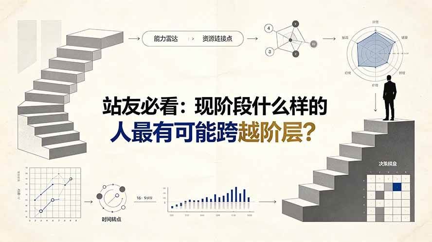 （19475期）付费文章：站友必看：现阶段什么样的人最有可能跨越阶层?-泰戈创艺资源库