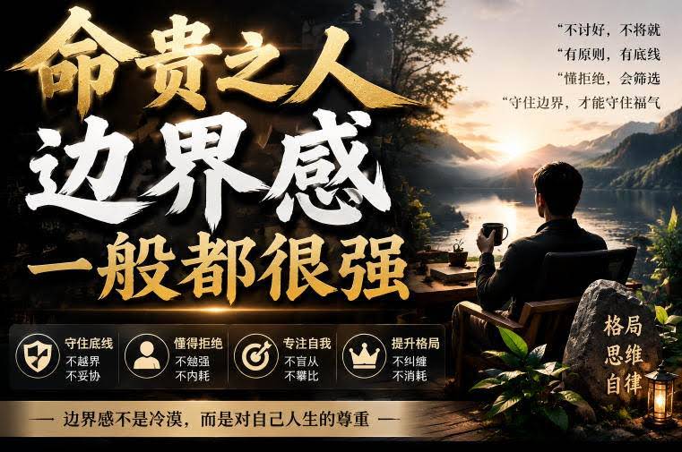 (19588期)付费文章:命贵之人,边界感一般都很强,从五大维度拆解建立强边界的实操方法-泰戈创艺资源库