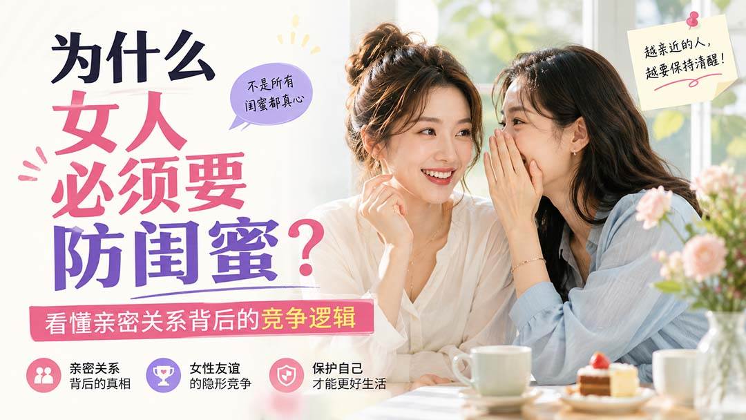 (20114期)付费文章:为什么女人必须要防闺蜜?看懂亲密关系背后的竞争逻辑-泰戈创艺资源库
