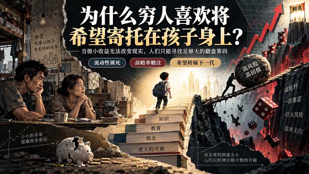 (20318期)社群精品文章:为什么穷人喜欢将希望寄托在孩子身上?-泰戈创艺资源库