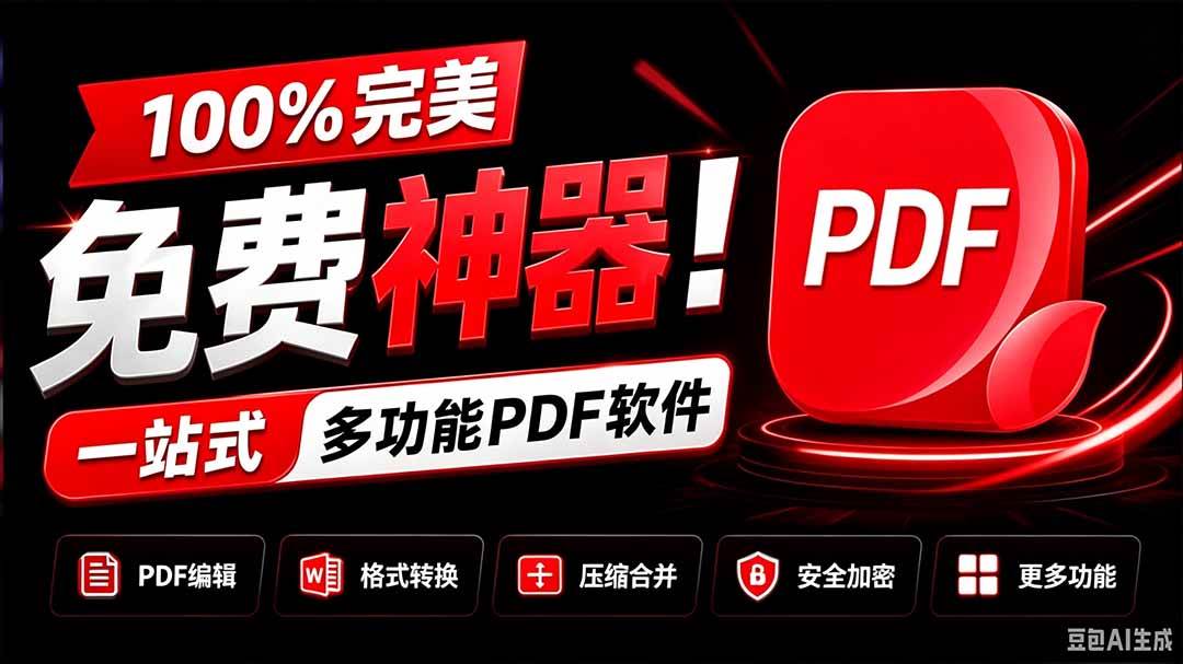 (20512期)100%完美免费神器!一站式多功能PDF软件,支持PDF格式转换压缩编辑等,简约无广告,太Nice了JOPDF-泰戈创艺资源库